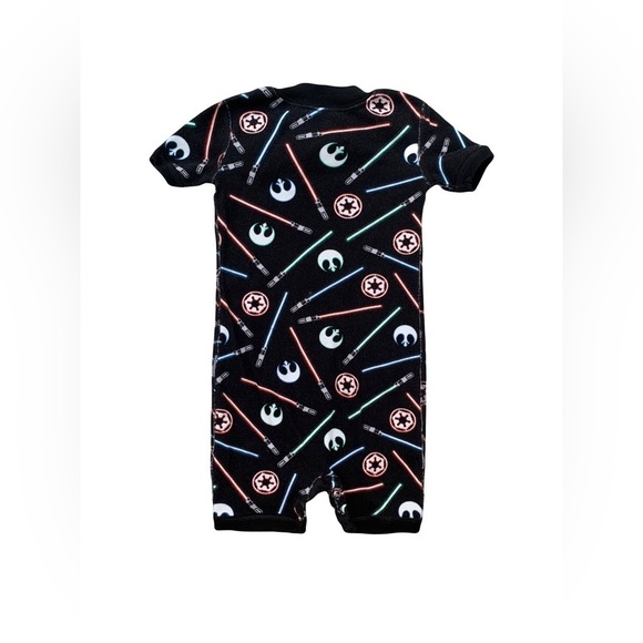 Hanna Andersson Size 70, 6-12 Months, Star Wars Shortie Pajamas - Picture 2 of 5